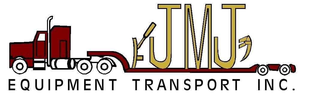 A red and gold logo for the transport company